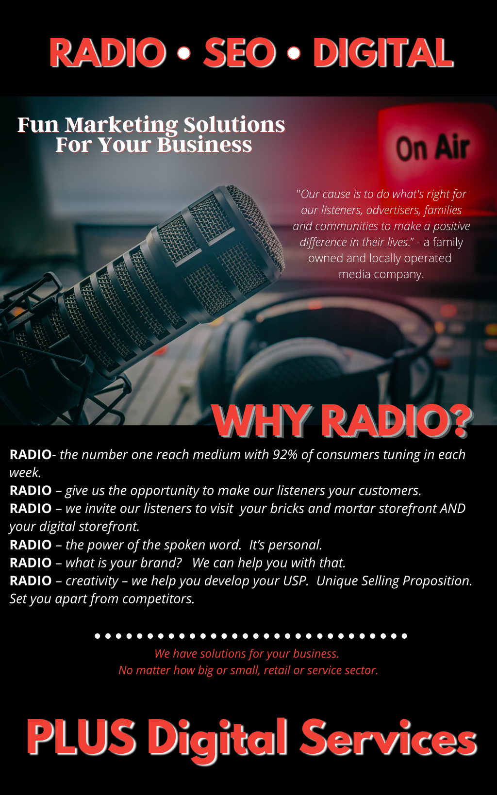 Radio Station Advertising & Marketing Company, Small Business Radio  Promotion